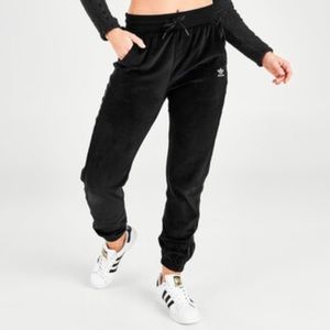 adidas Women's Velour Slim Jogger Pants- size XS